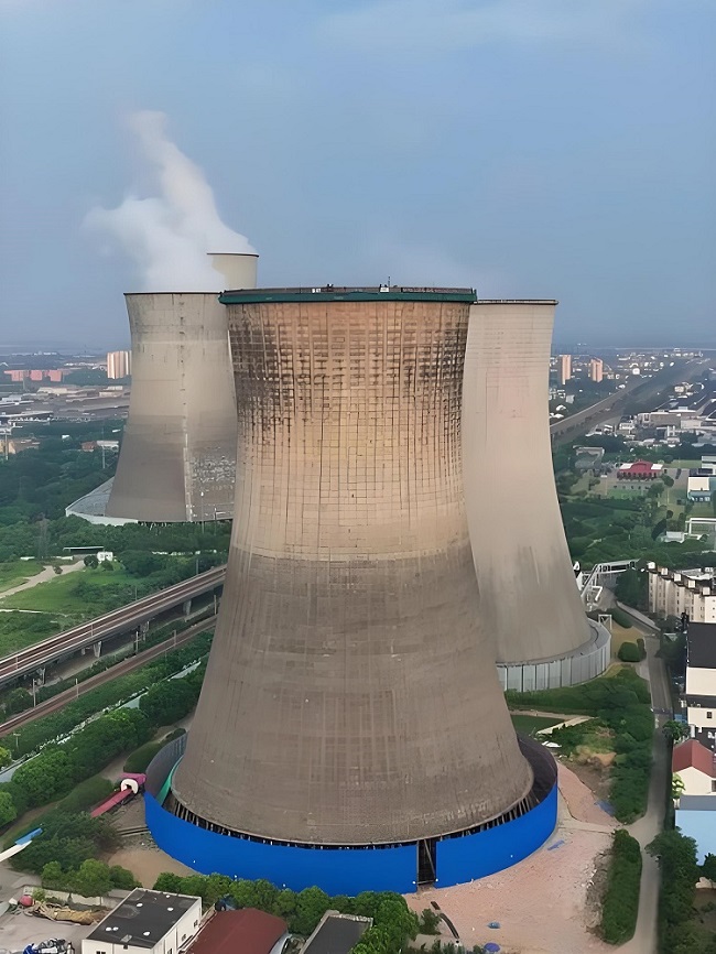 電廠冷卻塔拆除方案：如何安全、高效地實現(xiàn)拆除？